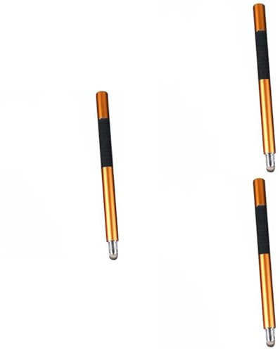 Artibetter 3stücke Kapazitiver Touchscreen Stift Mit Disc Faserspiitze Stift Für Handys Tablets Hochwertiges Design in Gold Für Notizen Zeichnen Langlebige Qualität Für Touchscreen