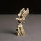 DUOLAIYUNSO Bronzefigur, 6,4 x 3,5 cm, Vintage-Messing-Adler, ausbreitende Flügel, Schreibtischdekoration, große Ausstellung, Hongtu Tee, Lieblingskunst und Handwerk