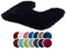 liebling Superior Badteppich mit Ausschnitt und Anti-Rutsch-Beschichtung, 100% Polyester (Mikrofaser), 50 x 45 cm, 30 Grad waschbar, Fußbodenheizung geeignet, Farbe: Graphit