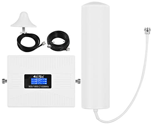 Kit amplificatore di segnale Amplificatore di segnale per telefono Ripetitore di segnale per cellulare Ripetitore di segnale per cellulare Ripetitore di segnale tri-banda con antenna cilindrica