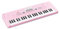 MAX KD49P Pink Kids Electric Keyboard with Microphone, 49-Key Portable Childrens Music Piano, Beginner Learning Instrument, Includes Sounds, Rhythms & 6 Months Lessons