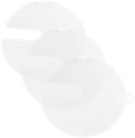 Cabilock 3pcs Mixer Splatter Guard Anti-Splash Covers for Mixing Bowls Kitchen Lid for Egg Whipping and Cream Beating Elegant Design for Cooking