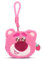 MINISO Toy Story Lotso Geldbörse Damen, Disney Lotso Portemonnaie Damen Klein Rosa, Plüsch Geldbeutel Mädchen, Toy Story Münzbörsen für Kinder, Mini Portmonee Lotso Geschenke für Damen Mädchen