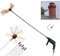 Kit De Ramonage Kit De Ramonage De Cheminée, Kit De Nettoyage De Cheminée Et Tête De Brosse, Perceuse Rotative De Nettoyage De Cheminée Kit De Brosse De Cheminée avec, Orange, 6 m