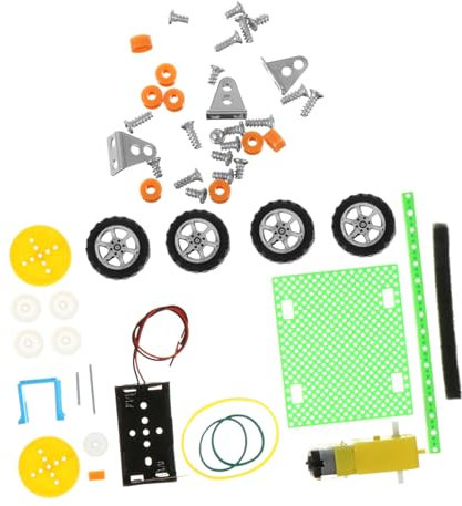 PERSELOSO Robot Spazzatrice Fai Da Te Giocattolo Educativo Robot Giocattolo Assemblabile Per Ragazzo Ragazza Stimola Capacità Pratiche Pensiero Material