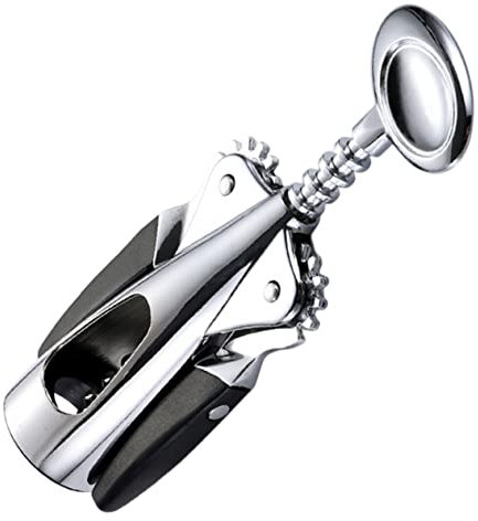 HEALEEP Abrelatas Multifuncional de Metal para Sacacorchos de Zinc para Botellas Herramienta de Cocina para Fiestas y Celebraciones