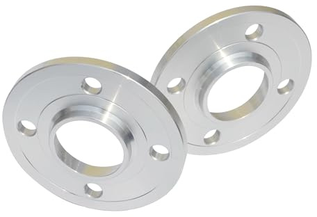 Radverbreiterungsadapter Fahrzeuge 2 Stück 10 mm/12 mm PCD 4 x 108 CB 65,1 Spurverbreiterung mit 8 verlängerten Radschrauben für Pe&ugeot 3008 1007 406 405 106 308 207 306