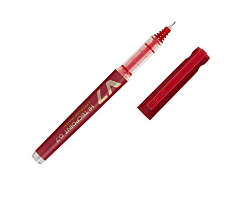 PILOT Hi -Techpoint V7 Cartridge System Pen Red Ink