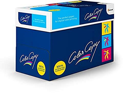 Color Copy Farblaserpapier ungestrichen, 120g/m², A4, Karton zu 7 X 250 Blatt, 180085089, Weiß