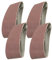 Lot de 20 bandes abrasives pour ponceuse 75 mm x 457 mm Grain 40 60 80 120