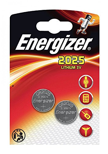 30 x Energizer CR2025 Coin Battery Batteries Lithium 3V for Watches Torches Keys