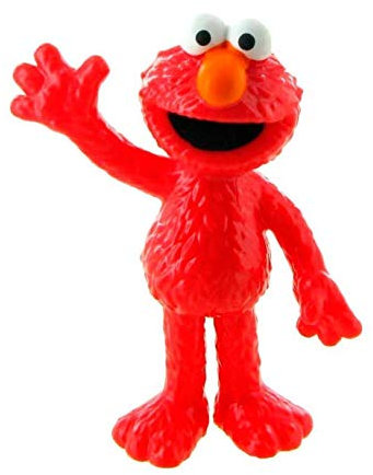 Comansi Figura de Barrio Sesamo Sesame Street 90125 Sesamstraße Elmo Figur, bunt