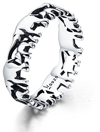 Trendige Fingerringe aus 100% 925er-Sterlingsilber, stapelbar, Tier-Kollektion, Elefanten-Familie, Fingerringe für Damen, Silberschmuck, Silber, Kein Edelstein