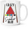 Crazy Snooker Man 10oz Becher Tasse
