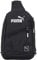 PUMA Unisex Evercat Sidewall Sling Backpack Rucksack, schwarz/Silber, One Size
