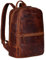 STILORD 'Kellis' Large Vintage Genuine Leather Backpack for Men & Women - 15 Inch Laptop Rucksack - Leather Daypack for Work, University & Leisure, Colour:Kara - Cognac