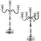URBNLIVING Superior 3/5 Arm Metal Candelabra Candle Holder Stand Wedding Dinner Home Decor 39 Cm (5 Arm)