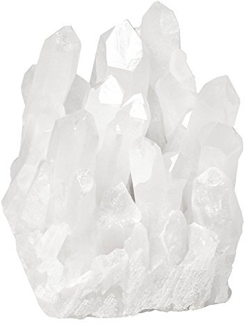 Jovivi Edelstein Deko Formlos Bergkristall Druse Titanium Kristall Cluster Quarz Geode Rohstein Feng Shui Dekoration für Wohnung Büro