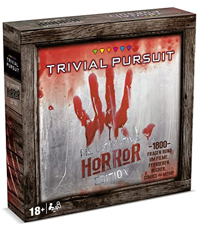 Winning Moves - Trivial Pursuit XL - Horror - Horror-Quizspiel - Alter 18+ - Deutsch