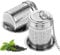 Amaxiu 2PCS Stainless Steel Tea Infusers - Extra Fine Mesh Tea Steeper with Extended Chain Hook and Lid