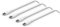 Belkin BoostCharge câble USB-C vers USB-C à gaine tressée, câble USB C charge rapide pour iPhone 16, iPhone 15, Samsung Galaxy S24, S23, iPad Pro, Google Pixel, etc., 1 m, pack de 2, blanc