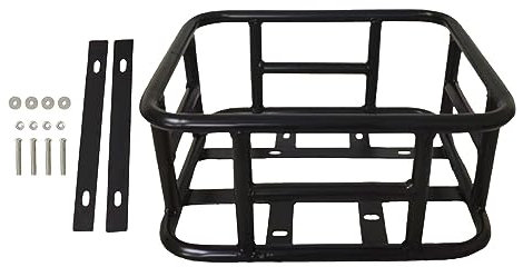 LOVIVER Porte-bagages arrière Paniers de vélo Porte-bagages de vélo Sac de rangement Panier de rangement Porte-pointe Organisateur de sacoche de vélo