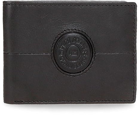 Portefeuilles et porte-monnaie Pepe Jeans Cracker en cuir de vache, noir, marron, vert, différentes tailles