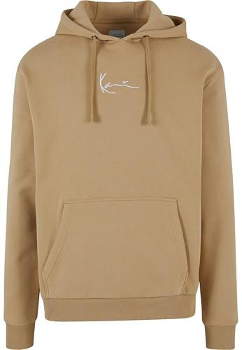 Karl Kani Herren KM-HD011-020-04 KK Small Signature Essential Hoodie L Light Brown