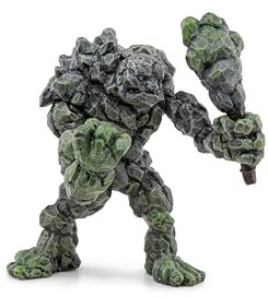 Papo - Stone Golem - Realistic Figurine - for Ages 3+ - Fantasy Collection - Hand Painted - Highly Detailed - Durable and Educational - Gift Idea - Collectable - stone golem - fantasy creature