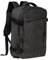 KAUKKO Rucksack Damen Herren mit Laptop Fach 15,6 Zoll für Arbeit, Ausflüge, Uni, 30 * 14 * 42 cm, 40L, 1.13KG (Schwarz JNL-FH10-03)
