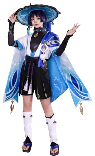 OSIAS Édition Améliorée Costume Cosplay Wanderer de Genshin Impact
