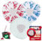 WACURRENTHYD [2024 New Version] Mop Head Replacement - 40% More Cleaning Power，3 Pack Spin Mop Replacement Head for Ocedar Easy Wring 1-Tank System, Easy Cleaning, Microfiber and Machine Washable