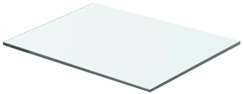 Kavolet 40 x 25 cm, Estante de Cristal, Estante Transparente, Estante de Cristal, Estante de Cristal para baño, Estante de Pared, Estante de baño, 8 mm de Grosor