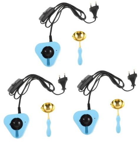 STOBOK 3sätze Wachs-siegel-wärmer Set Mit Löffel Und Rührstab Praktisches Set Für Kreative Bastelprojekte Für Hochzeiten Und Einladungen Kompaktes Design Einfach Zu Reinigen