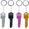 GUTERTOP Schlüsselanhänger Messer, Mini Taschenmesser Schlüsselanhänger, Multifunktionswerkzeug Key Knife als Brieföffner Oder Paketmesser Geeignet Täglichen Gebrauch