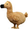 YUBEIER 14-Zoll-Dodo-Vogel-Stofftier, realistisches braunes Dodo-Plüschtier, weiches großes Vogel-Puppenspielzeug for Kinder, Geschenke, Geburtstag, Weihnachten, Umarmungsspielzeug