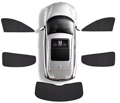 Zyfwzc Parasoles para Coche para Audi A3 Sedan 2016-2023,protección Solar y Aislamiento Térmico,Visera para Ventana Lateral de Coche,Black-Black-5pcs