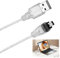 Câble adaptateur Firewire vers USB IEEE 1394 4 broches vers USB 2.0 mâle Firewire convertisseur iLink Thunderbolt Cordon adaptateur compatible avec les caméras vidéo numériques Sony DCR-TRV75E DV Mini