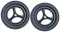 perfk ​Ersatzrad für Kinder Balance Bike – Universelles Laufrad mit Luftreifen – Aufblasbarer Anti-Rutsch-Reifen – Leichtbauweise mit Metallfelge – Für Laufräder & Balance Bikes​, 12 in Menge 2