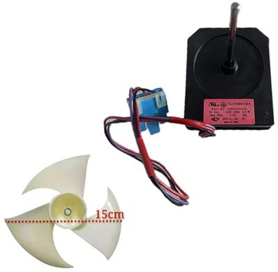 Dl-5965Haeadl-5985Haea Refrigerator Cooling Fan Motor,Compatible For Haier,Compatible For Lg,Open Door Freezer Fridge With Fan Blade Accessories