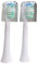 Toothbrushes Head Compatible for Sarmocare S100/200 2PC Ultrasonic Sonic Electric Toothbrush Fit Digoo DG-YS11 Electric Toothbrushes Head(2 pcs White)