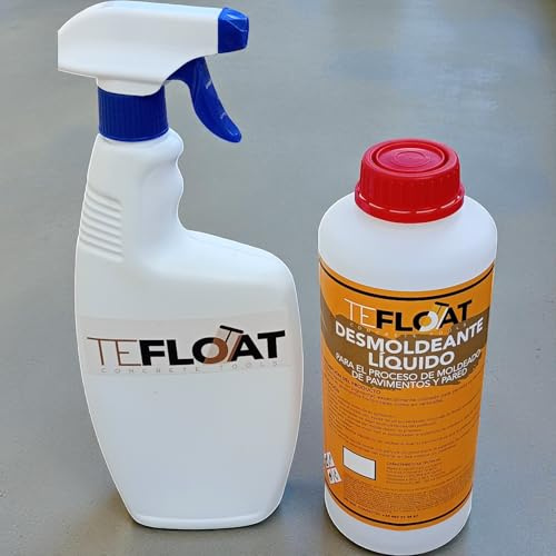 Sverniciante Liquido per Calcestruzzo Stampato, Speciale Verticale (1 Litro + Spruzzatore)