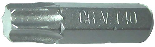 SW-Stahl TBO/8-T60 Schraubendrehbit T60, 8 mm Sechskant, 30 mm Kurz | Profi Torx-Bit aus brüniertem Chrom-Vanadium-Stahl, 5/16 Zoll Antrieb, T-Profil Werkzeug für Industrie-Einsatz