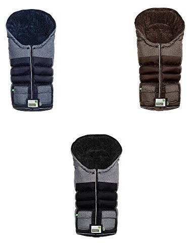 Odenwälder 12440 Fußsack Snow-Master - Winterfußsack, Farbe:bleu-melange