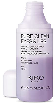 KIKO Milano Pure Clean Eyes & Lips | Two-phase makeup remover for eyes and lips