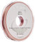 Eleganza Ruban en satin de qualité supérieure Doré rose 10 mm x 20 m 11 x 11 x 2 cm