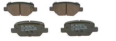 Bosch BP1766 - Auto Bremsbeläge hinten - 1 Set mit 4 Bremsbelägen | Bosch-Qualität - für weniger Bremsgeräusche und Bremsstaub - ECE-R90 zertifiziert - kupferfrei