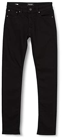 JACK & JONES Men's Jjiglenn Jjoriginal Am 816 Noos Jeans, Black, 33W / 36L