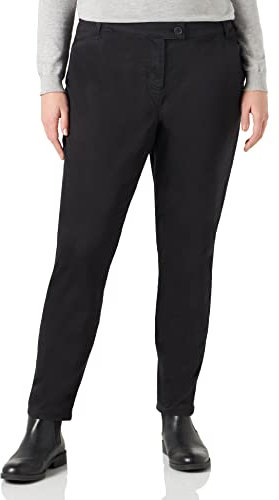 Marc O'Polo Damen Hose mit Stretch-Anteil Slim Fit, Schwarz (Black), W26/L34