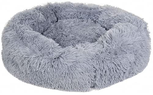HKM Fluffy Hundebett hellgrau 80cm x 25cm